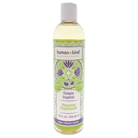 HUMAN + KIND - NWT Grapefruit Shampoo & Conditioner Duo/12.1 oz Each/Vegan - Picture 4 of 15